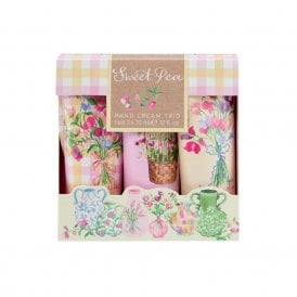 Sweet Pea Hand Cream Trio