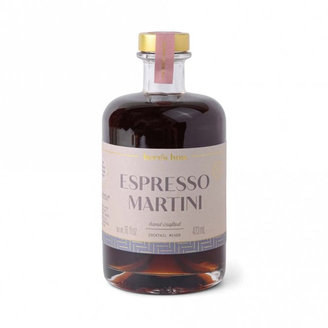 Here's How Espresso Martini Cocktail Mixer