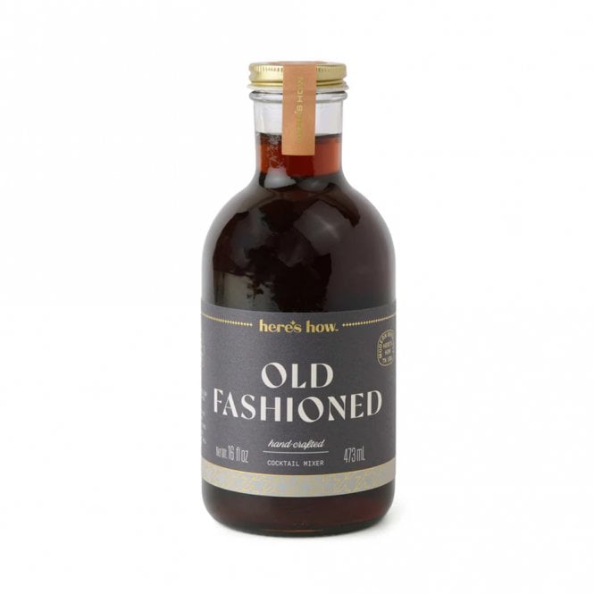 Here's How Old Fashioned Cocktail Mixer