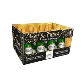 Abtey Marc de Champagne Chocolate Liqueurs Crate