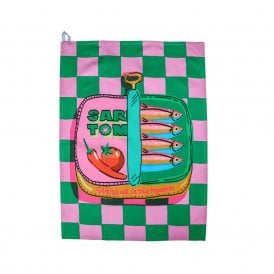 Hijinx Sardines Tea Towel