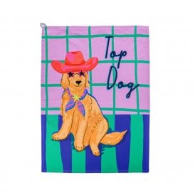 Hijinx Top Dog Tea Towel