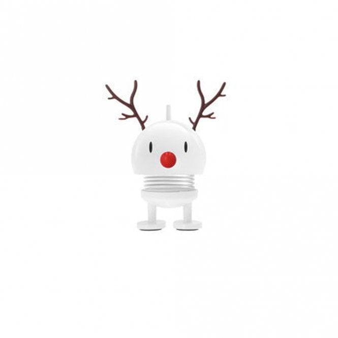 Hoptimist Reindeer Bumble White Mini