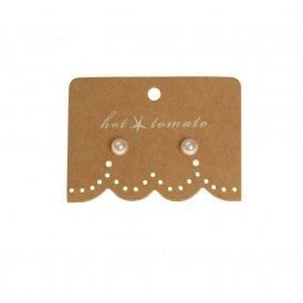 Mini Pearl Stud Earrings