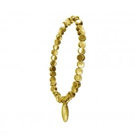 Worn Golden Many Moons Elasticated Bracelet