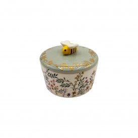 Secret Garden Bee Trinket Pot