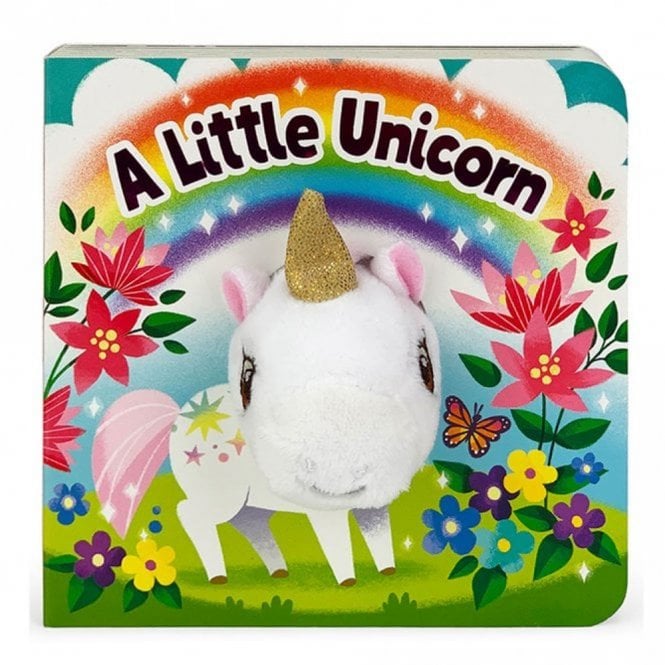 House of Marbles A Little Unicorn Chunky Finger Puppet Book