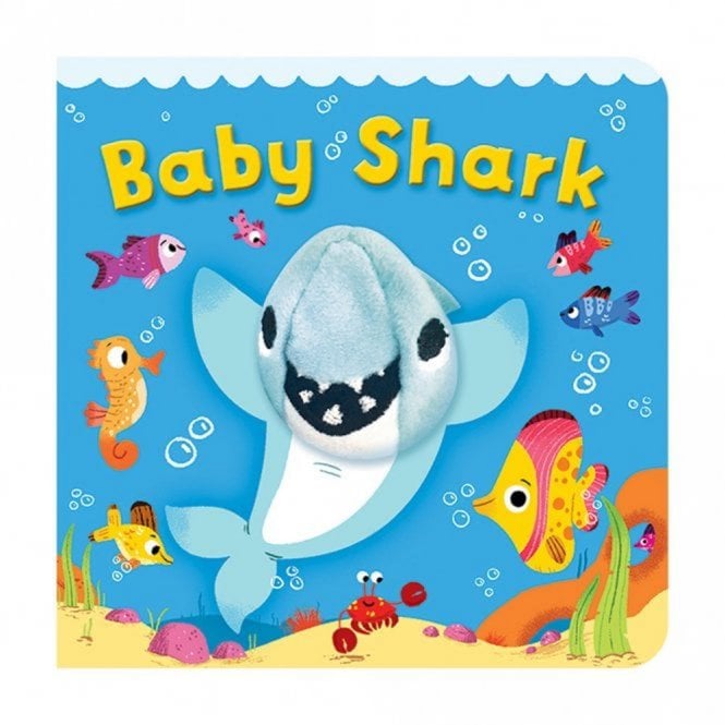 House of Marbles Baby Shark Chunky Finger Puppet Book