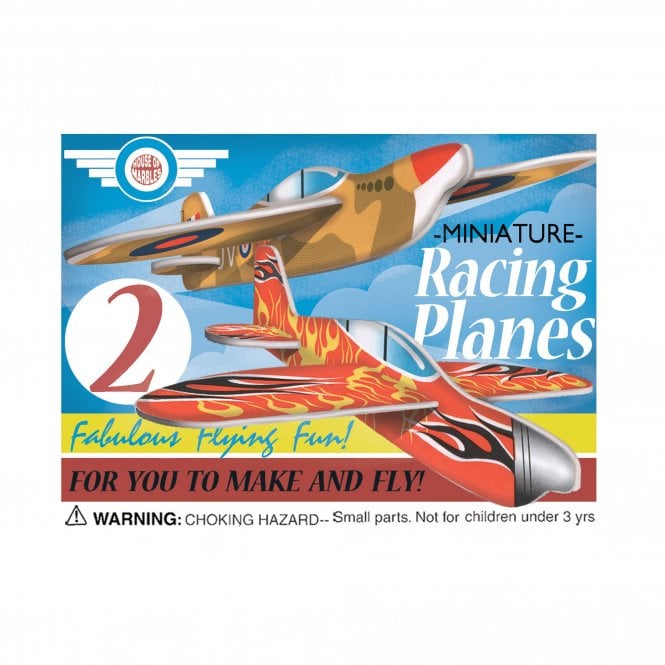 House of Marbles Mini Fighter Racing Plane Toys