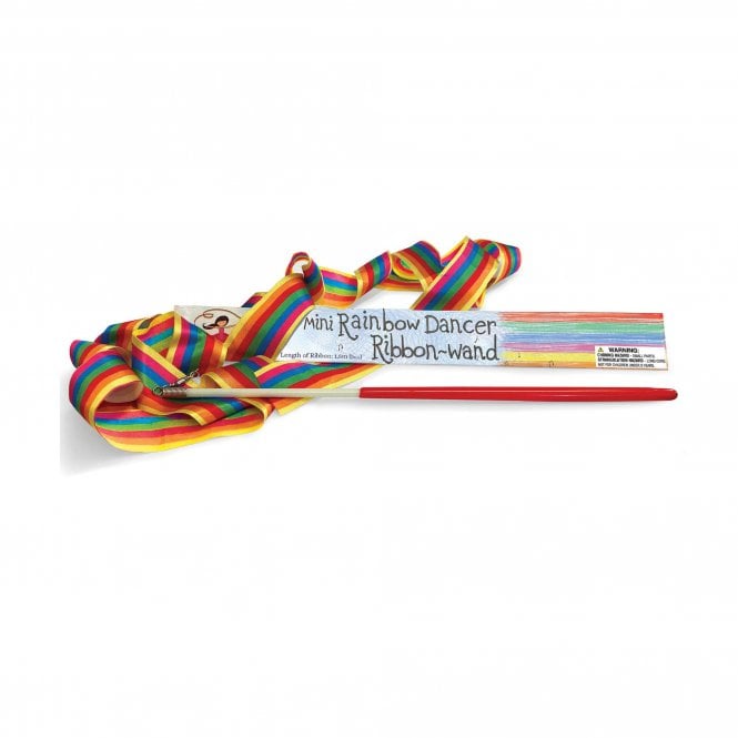 House of Marbles Mini Rainbow Dancer Ribbon Wand