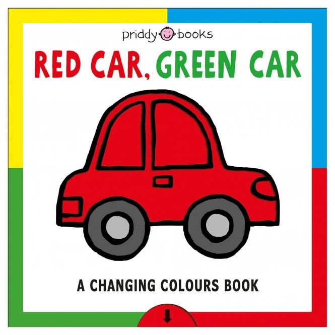 House of Marbles Red Car, Green Car Changing Colours Book