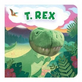 T. Rex Chunky Finger Puppet Book