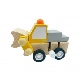 Wooden Clockwork Construction Vehicles