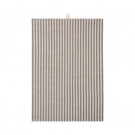 Blue & Brown Stripe Tea Towel