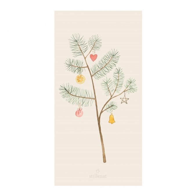 Ib Laursen Christmas Branch Paper Napkins Pack of 16