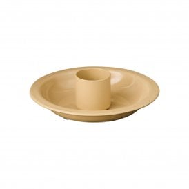 Cream Metal Candle Holder