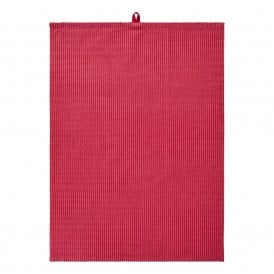 Daniella Raspberry Red Stripe Tea Towel