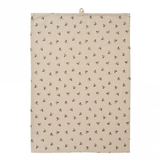 Ib Laursen Ester Cone On Twigs Tea Towel