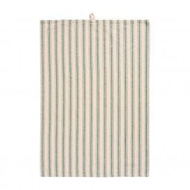Franz Dark Green Stripe Tea Towel