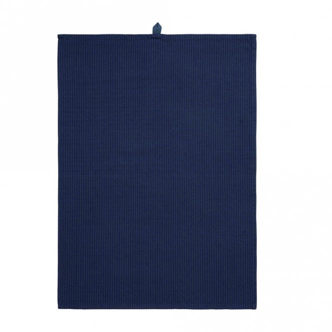 Ib Laursen Isabella Dark Blue Stripes Tea Towel
