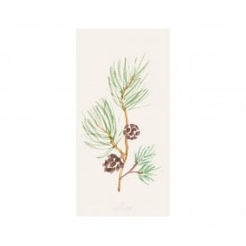 Pine Cone Branch Paper Napkins Pack of 16