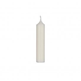 Rustic Ivory Short Dinner Candle