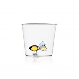 Animal Farm Coloured Fish Glass Tumbler