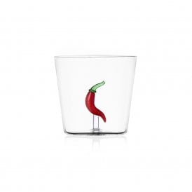 Chilli Pepper Glass Tumbler
