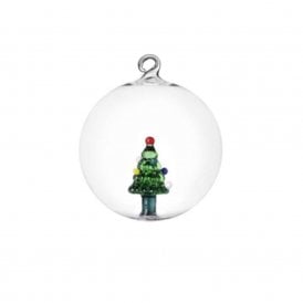 Christmas Tree Glass Bauble