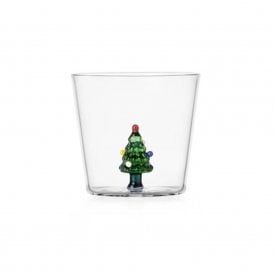 Christmas Tree Glass Tumbler
