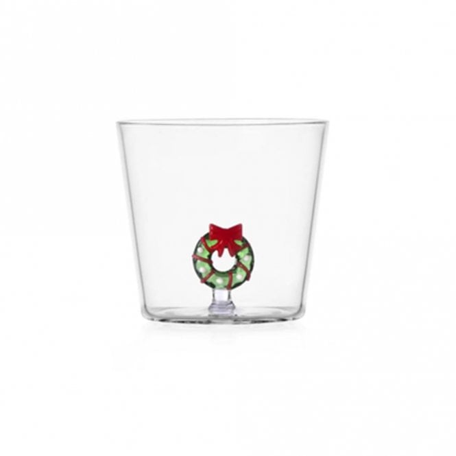 Ichendorf Milano Christmas Wreath Glass Tumbler
