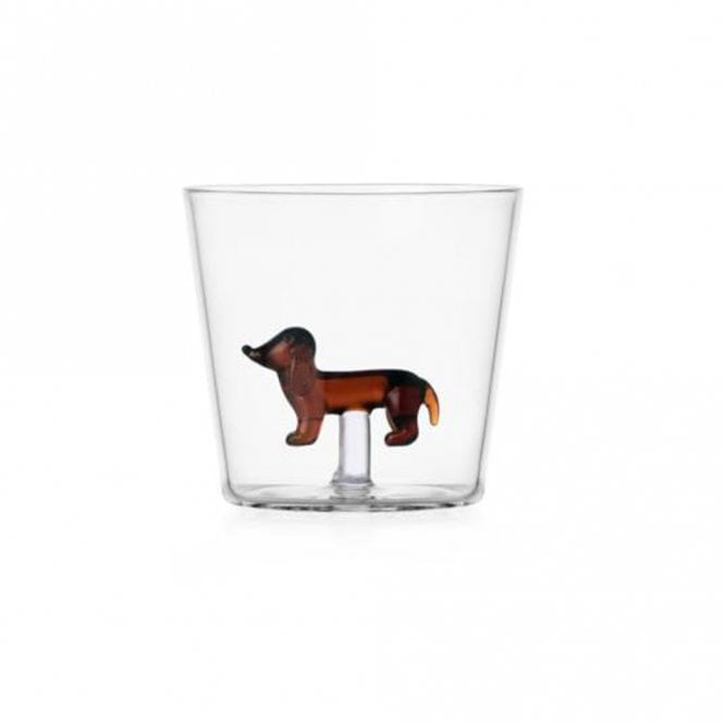 Ichendorf Milano Dachshund Glass Tumbler