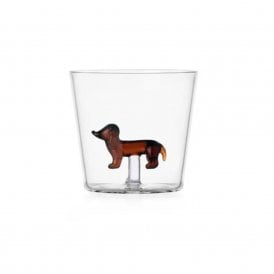 Dachshund Glass Tumbler