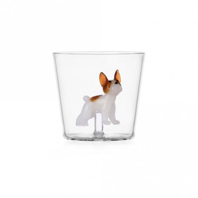 Ichendorf Milano French Bulldog Glass Tumbler