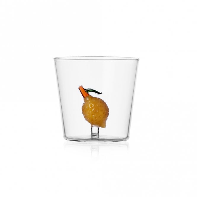 Ichendorf Milano Fruits & Flowers Lemon Glass Tumbler