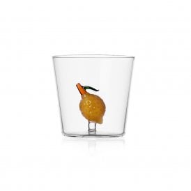 Fruits & Flowers Lemon Glass Tumbler