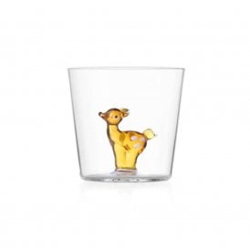 Lonely Fawn Glass Tumbler