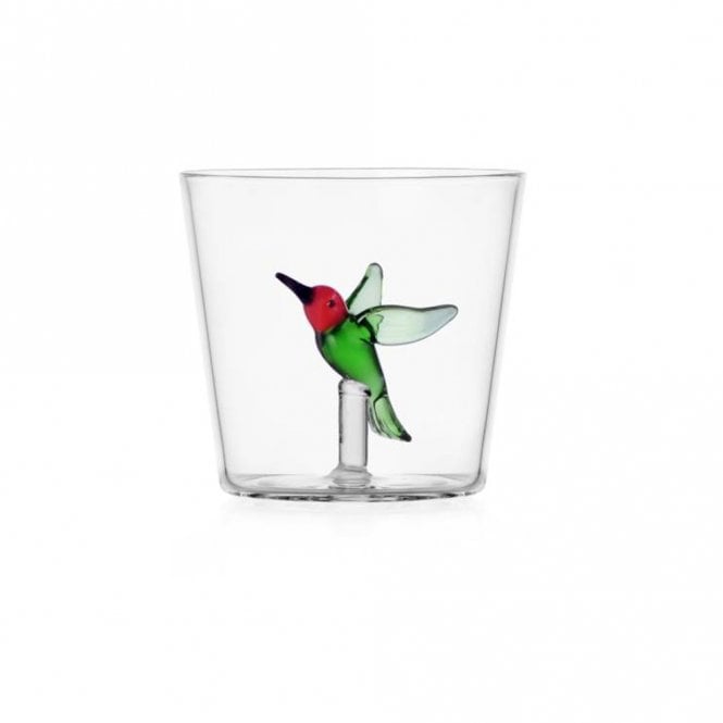Ichendorf Milano Talking Trees Hummingbird Glass Tumbler
