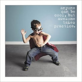 Awesome Takes Practice Card