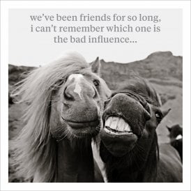 Bad Influence Card