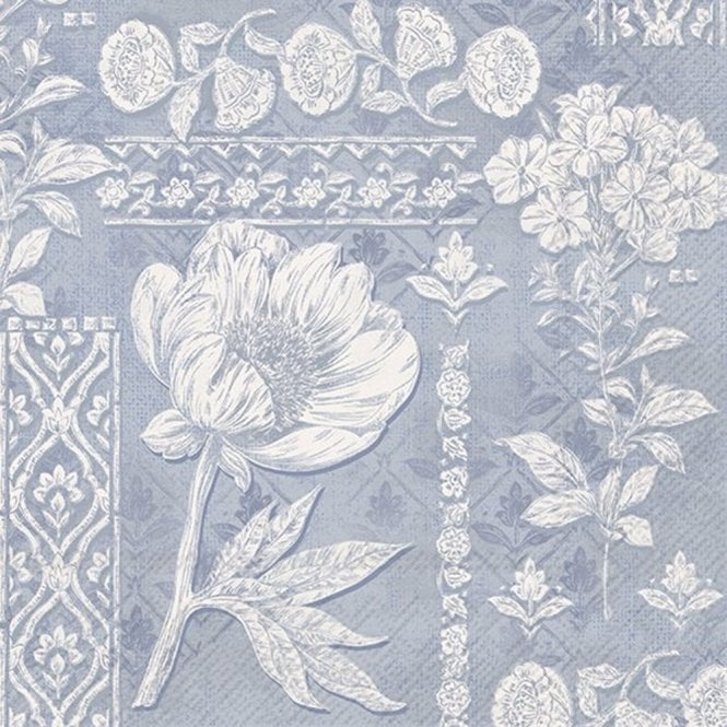Ideal Home Range Eloise Light Blue Paper Lunch Napkins