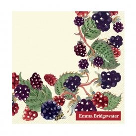 Emma Bridgewater Blackberries Paper Cocktail Napkins