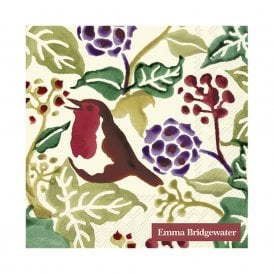 Emma Bridgewater Christmas Ivy Cream Cocktail Napkins