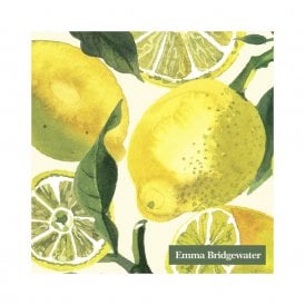 Emma Bridgewater Lemons Paper Cocktail Napkins