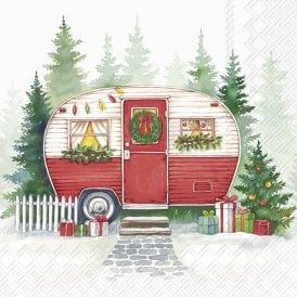 Festive Camper Lunch Paper Napkins