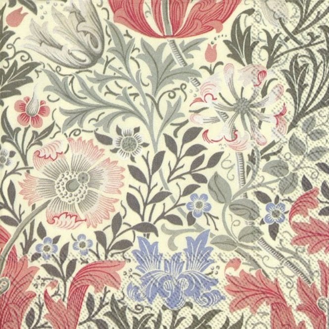 Ideal Home Range V&A Compton Cream Paper Lunch Napkins
