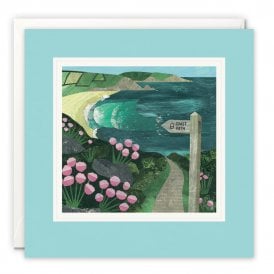 Christina Carpenter Coast Path Card
