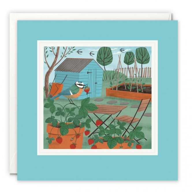 James Ellis Holly Astle Strawberry Pots Card