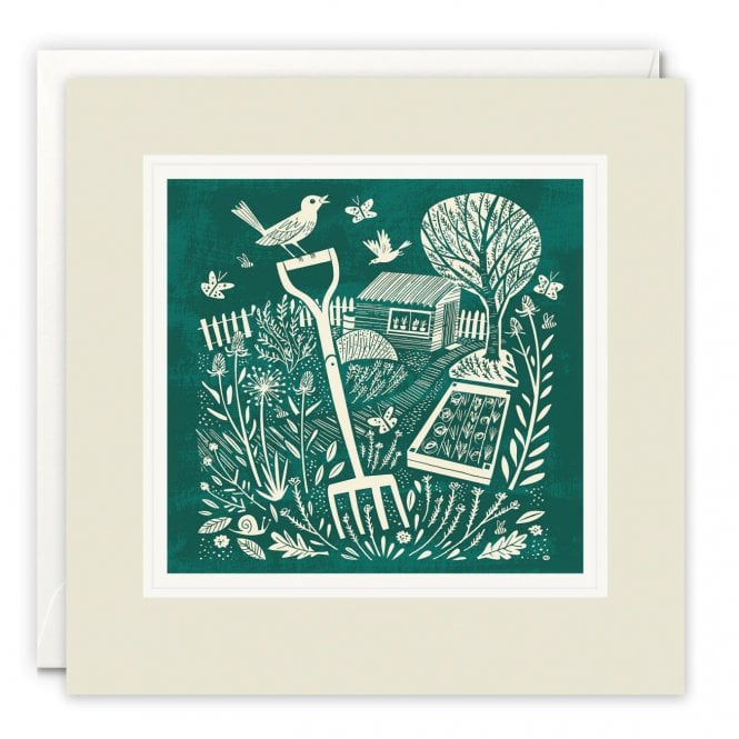 James Ellis Matt Johnson Garden Fork Card