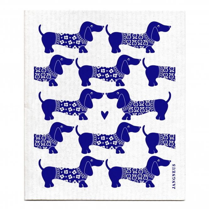 Jangneus Blue Dax Swedish Dishcloth
